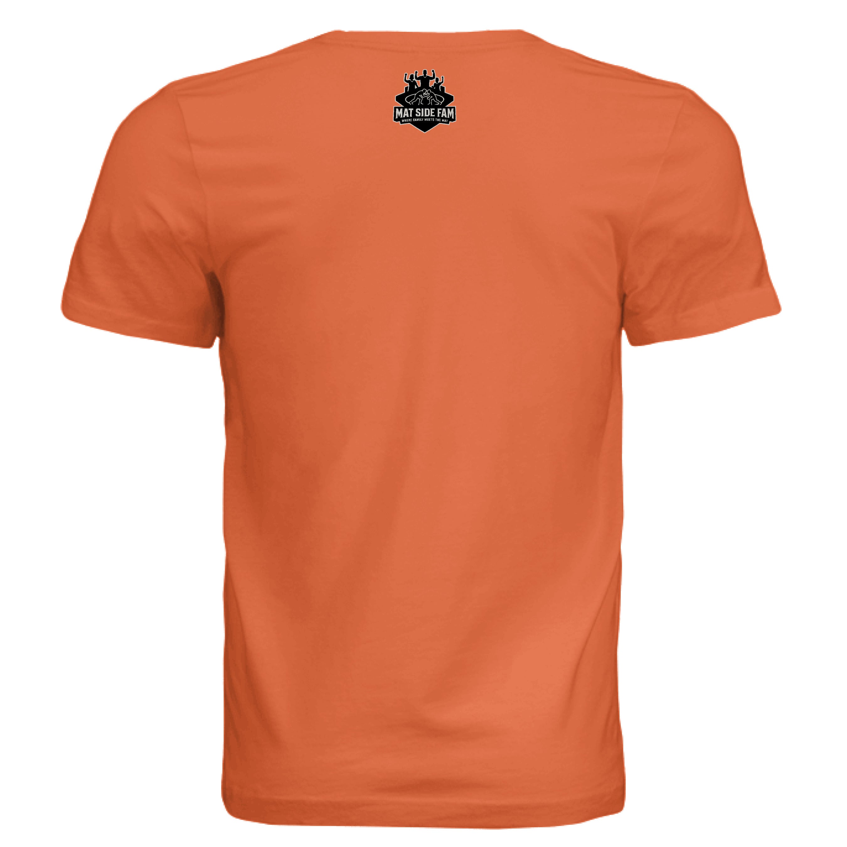 Solid Orange Triblend - BACK